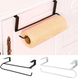 Kit 2 Suporte Porta Pano Prato Papel Toalha De Metal Cozinha