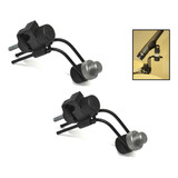 Kit 2 Suportes Clamp Microfonar Bateria Percussão Ask B10