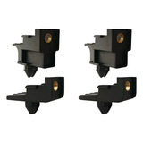 Kit 2 Suportes Inferior 2 Suportes Superior Farol Mb Axor