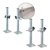 Kit 2 Suportes Régua Assentar Azulejo Regulável 50cm Cortag