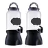 Kit 2 Suqueira Com Suporte E Torneira 3 6lt Lousa 3 6lt