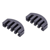 Kit 2 Surdina De Estudo Violino 4 4 Abafador De Som Borracha