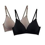 Kit 2 Sutiãs Soutien Top Confort Com Bojo Triângulo Sem Aro Tamanho G Cor Sortidos