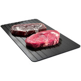 Kit 2 Tábuas Descongelar Carne Frutas Defrost Forma Rápido
