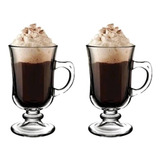 Kit 2 Taças De Capuccino Café Chocolate Xícara 2 Peças