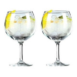 Kit 2 Taças Gin Tônica Em Vidro Premium 650ml Vinho Drink