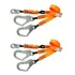 Kit 2 Talabarte Duplo Y Em Fita Com Abs 55mm Dltabs 02 Dully