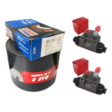 Kit 2 Tambor Traseiro Sapata 2 Cilindros Celta 2003 2015
