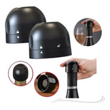 Kit 2 Tampa Rolha Hermética Vacuo Reutilizável Garrafa Vinho