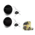 Kit 2 Tampa Tanque Combustivel Aço Volvo Fh 12... 2276408