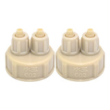 Kit 2 Tampas Co2 Caseiro Garrafa Padrão Pet Aquarista Pro
