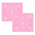 Kit 2 Tapete Culinário Silicone Pequeno Várias Cores 29x26cm