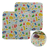 Kit 2 Tapete Escorredor Louça Copos Taça Super Absorvente