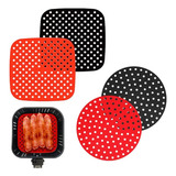 Kit 2 Tapete Protetor Forma Silicone P Air Fryer Fritadeira
