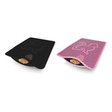 Kit 2 Tapetes Limpa Patas P Gato Coletor De Areia 56x68 Pet