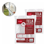 Kit 2 Telas Rede Mosquiteira Proteção