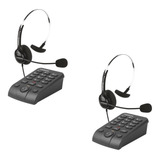 Kit 2 Telefones Headset