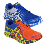Kit 2 Tenis Asics Gel Sendai Caminhada Treino Academia Top