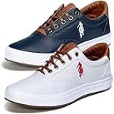 Kit 2 Tenis Masculino Polo Casual Sapatenis Dia A Dia