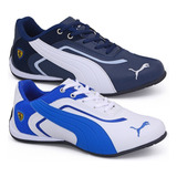 Kit 2 Tênis Puma Scuderia Ferrari New Sapato Unissex