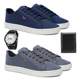 Kit 2 Tênis Sapatenis Masculino Sola Resistente Macia Oferta