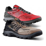 Kit 2 Tênis Trekking Passeio Adventure Macio Mizun 44-48