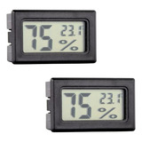 Kit 2 Termo higrômetro Digital Higrômetro Chocadeira