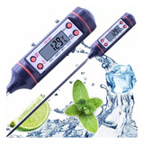 Kit 2 Termômetro Digital Para Cozinha Medidor De Temperatura