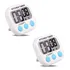 Kit 2 Timer Cronômetro Digital Alarme Sonoro Cozinha À Pilha