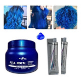 Kit 2 Tinta Azul Royal