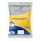 Kit 2 Tinta Pó Teto Bloco Muro Parede Cor Branco 5kg