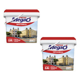 Kit 2 Tintas Megaó Soft Acrílica Interno Fosco Aveludado