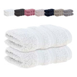 Kit 2 Toalha De Lavabo Egípcio 100 Algodão Buddemeyer