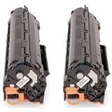 Kit 2 Toner Compatível 100% Novo Cb435a Cb436a Ce285a Universal P1005 P1505 M1120 M1212