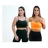 Kit 2 Top Alcinha Fina Academia Fitness C  Bojo Suplex Power