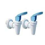Kit 2 Torneiras Branca Alavanca Azul Bebedouro IBBL PFN 2000