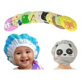 Kit 2 Toucas Infantil Impermeável Animais Divertidos