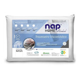 Kit 2 Travesseiro Nasa Nap Perfil Baixo 10cm Capa Algodão