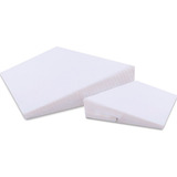 Kit 2 Travesseiros Almofada Bebê Antirefluxo Rampa Para Berço E Carrinho Capa Antialérgica 100 Algodão Bf Colchões