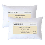Kit 2 Travesseiros Select Prime Antialérgica 70cm X 50cm