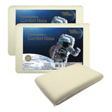 Kit 2 Travesseiros Viscoelástico Comfort Nasa