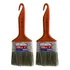 Kit 2 Trincha Pincel Para Pintura Látex Acrílica 3   Tigre