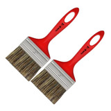 Kit 2 Trinchas Simples 500 3 Polegada Pintura Tigre