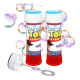 Kit 2 Tubinhos Para Fazer Bolhas De Sabão Toy Story Original
