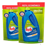 Kit 2 Ultra Clear Algicida E Decantador Para Piscinas 900ml