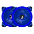Kit 2 Un Cooler Fan Rise Mode Galaxy G1 Led Azul 120mm