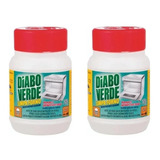 Kit 2 Un Desincrustaste Limpa Forno Gordura Diabo Verde 250g