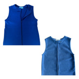 Kit 2 Un Saquinho De Dormir Bebê Verão Inverno Menino M