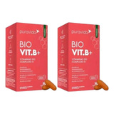 Kit 2 Un Vitamina Bio B Vitaminas Complexo B Puravida