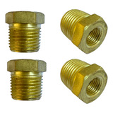 Kit 2 Und Bucha De Redução Macho Femea Npt 1 2 X 3 8 6037